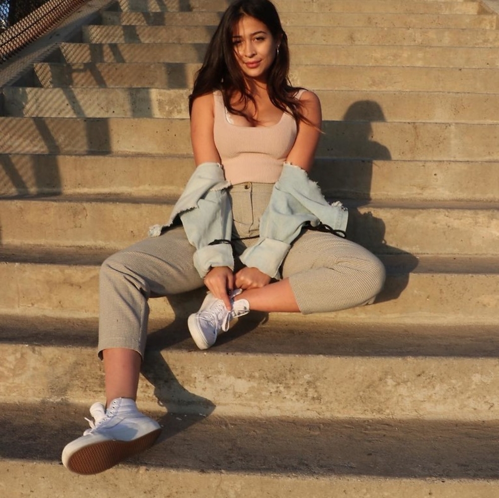 Little Moon Pleated Trousers